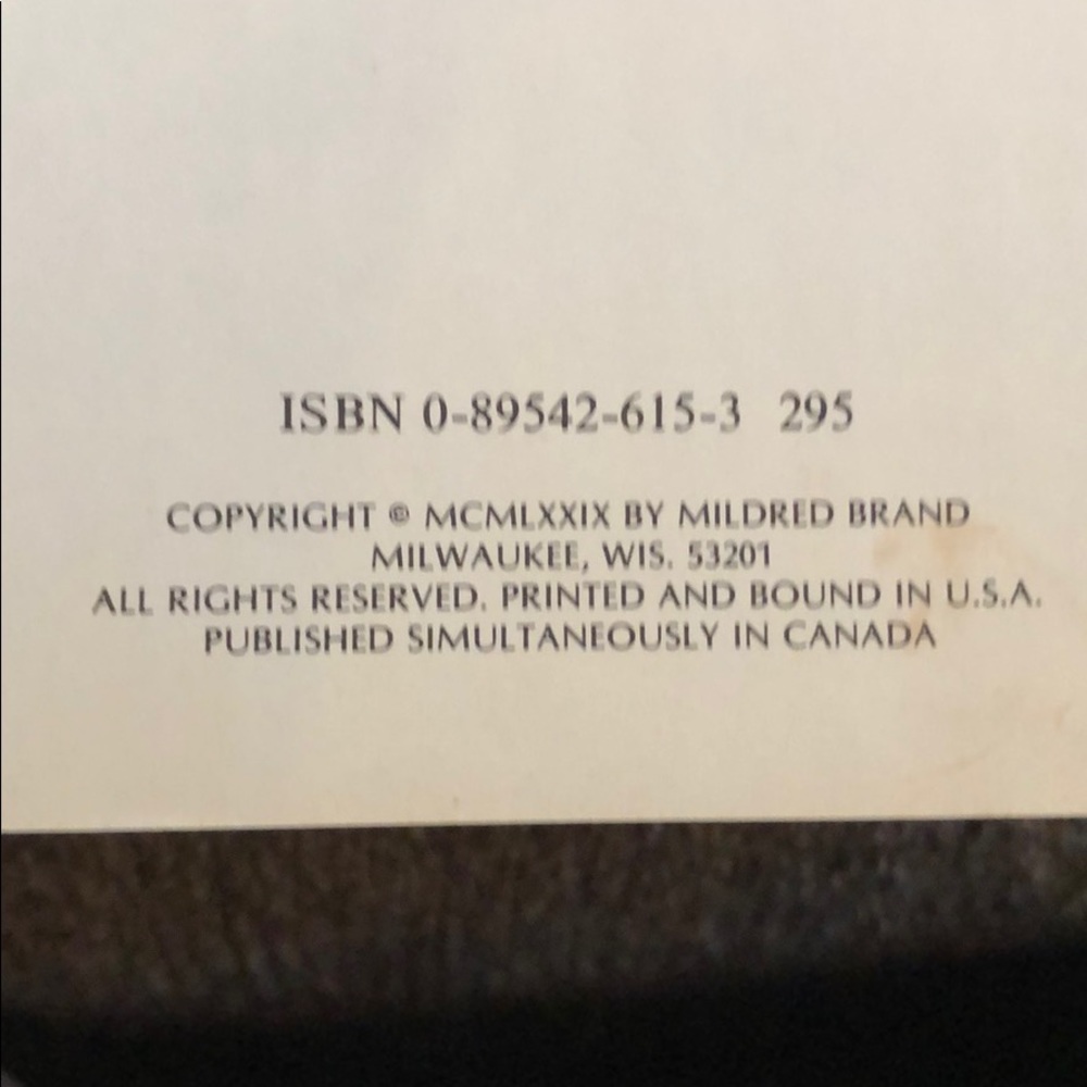 Ideals Candy Cookbook by Mildred Brand - Picture 6 of 6